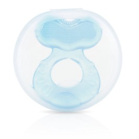 Nuby Silicone Teethe-EEZ Teether with Bristles, Includes Hygienic Case (Pack of 48)