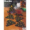Bucilla 61241 Christmas Tree Plastic Coaster Set