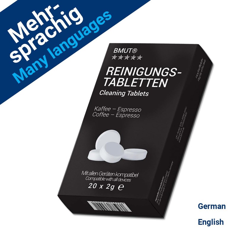 20 x Cleaning Tablets for Fully Automatic Coffee Machines |