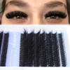 Geeneiya Lash Extension Kit Thick Cluster Lashes DIY Eyelash Extension