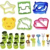 Sandwich Cutters for Kids, 28-Piece Set, 6 Kid Sandwich Cutters