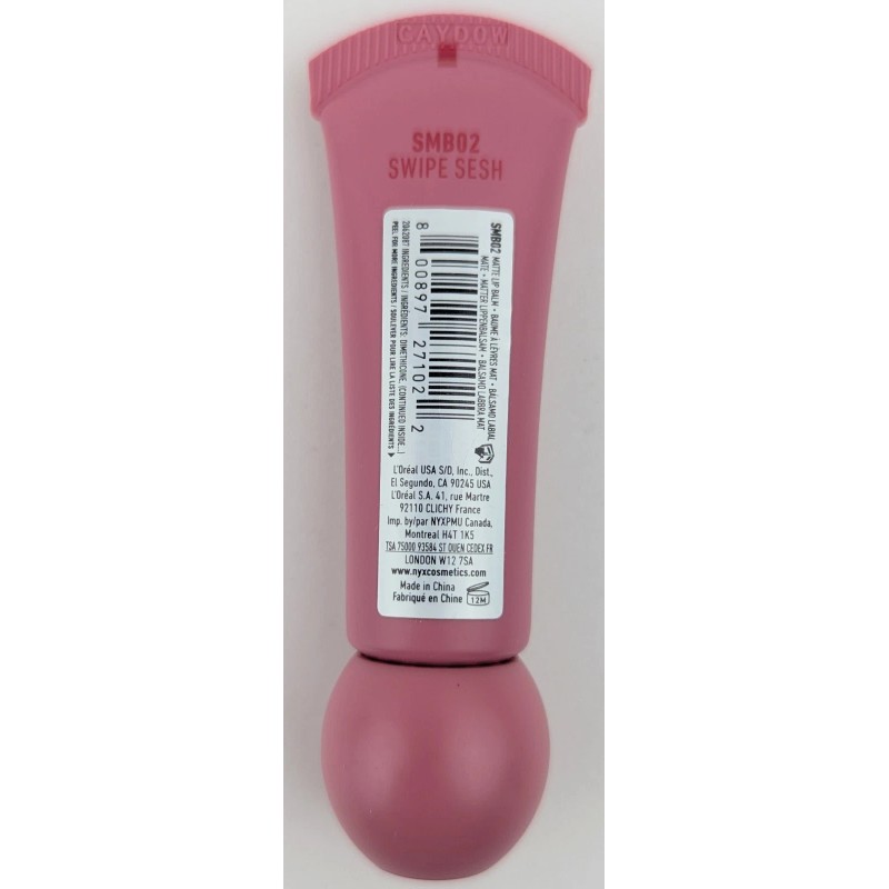 NYX Smushy Matte Lip Balm In Swipe Sesh - Light