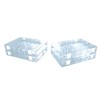 Hunersdorff 612500 Assortment Box PSCLASSIC, 24 compartments 225x335x55 mm, Transparent