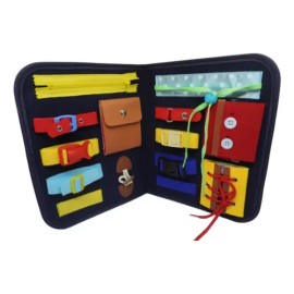 Portafolio Montessori Maletin Sensorial Rehabilitacion Mano                                                                                           
