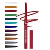 Glitter Red Rose Eyeliner Pencil, Matte Metallic Sparkle Gel Eye