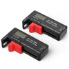 2 Pieces Digital LCD Universal Battery Tester (Model: Bt -