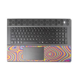 MightySkins Carbon Fiber Skin Compatible with Alienware M18 R1 (2023) Full Wrap Kit - Gobstopper | Protective, Durable Textured Carbon Fiber Finish | Easy to Apply & Change Styles | Made in The USA