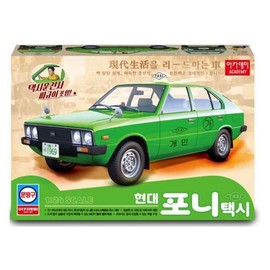 (ACADEMY) Academy 1/24 Hyundai Pony Taxi 15140 / (ACADEMY)아카데미 124 현대 포니 택시 15140