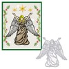ALIBBON Merry Christmas Angel Die Cuts for Card Making, Goddess