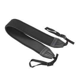 PATIKIL Camera Strap, 1.6" Wide Neoprene Adjustable Soft Elastic Shock-proof Neck Shoulder Rope Holder for Outdoor Photography Camera, Black