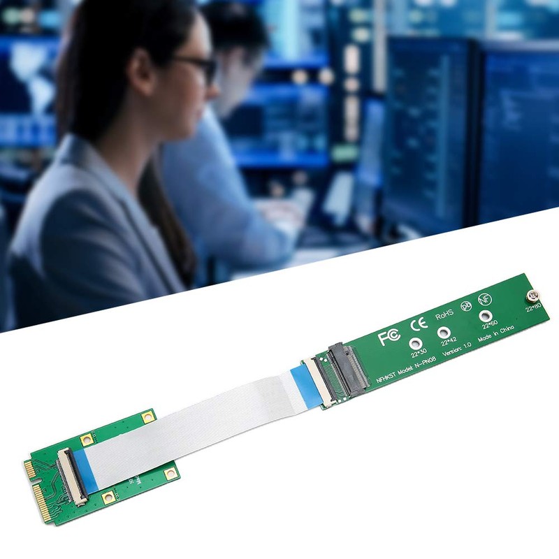 Mini PCI-E Adapter Card, Mini PCIE to NVMe M.2 NGFF