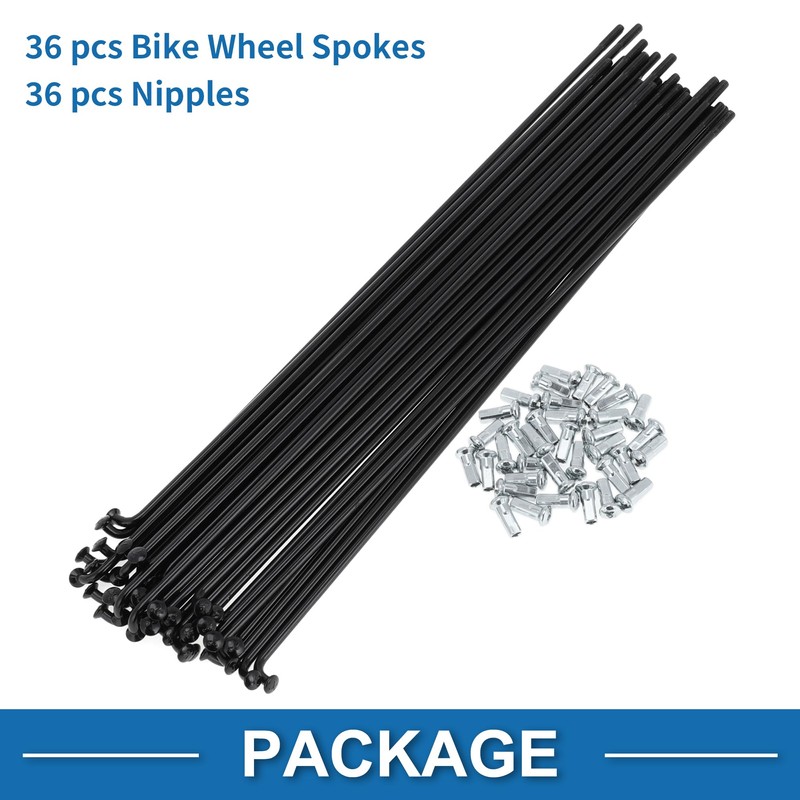A ABSOPRO Bicycle Spokes 12G 215 mm Length Bicycle Wheel