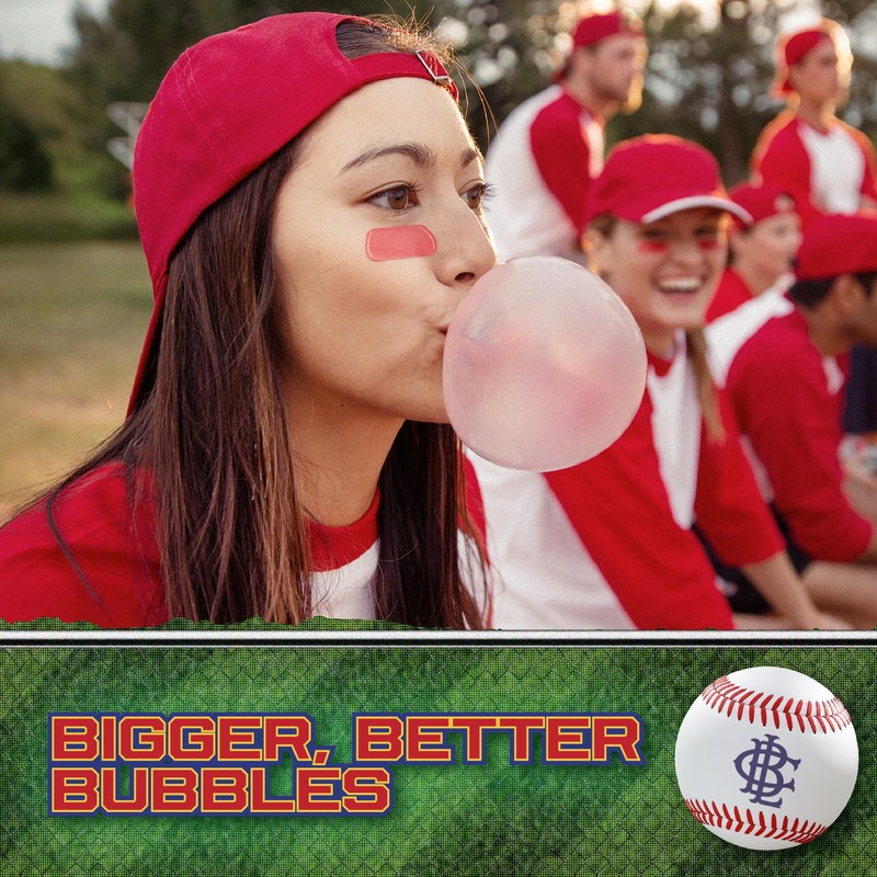 Big League Chew Bulk Baseball Gum Variety Pack - 5