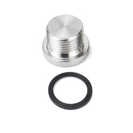 M12 1.25mm Oxygen Sensor Remove Socket Sensor Blanking Plug Hex Bolt Bung Plug for Motorcycles, Cars