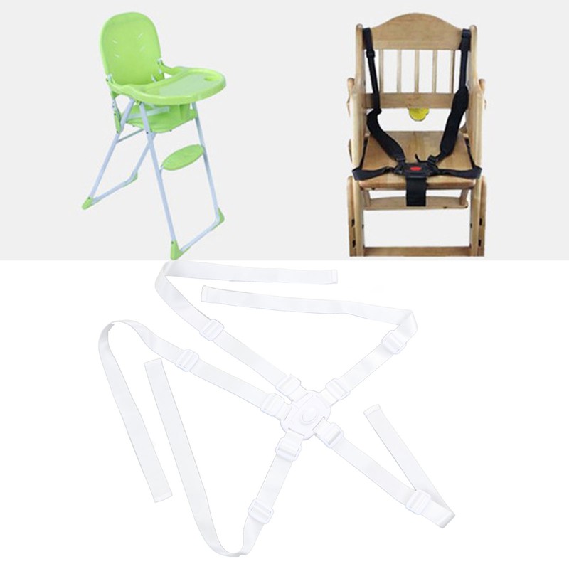3 Set 5 Point High Chair Harness Replacement Adjustable Child