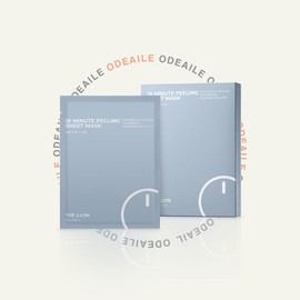 The Elon Elon 10-minute peeling sheet mask, 5 sheets, bubble 10-minute peeling sheet mask, 5 sheets / 더일론 일론 10분 필링 시트 마스크 5매 버블 10분필링시트마스크 5매입