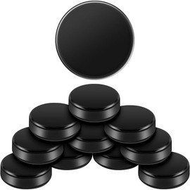 Liliful 0.98 x 0.33 Inch Mini Hockey Pucks for Tables Game Small Replacement Pucks Hockey Accessories for Adults Fun Entertainment Equipment