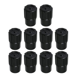 Bstinay 10-Piece Tenor Saxophone End Plugs, Black, Plastic, B Instrument Key, Saxophone Parts