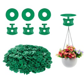 100pcs Greenhouse Twist Clips Plastic Greenhouse Fixing Clips and Washers Greenhouse Extender Corner Clips for Aluminium Greenhouse Insulation Netting Shading for Garden