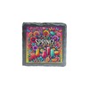 Decorative Slate Coaster – Sip the Joy of Spring! Vibrant