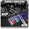 LYDODOKA Tool Box Organizer, 10 Slots Plier Organizer Rack with