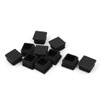 sourcingmap 20mm x 20mm Plastic Square Shaped Blanking End Cap