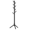 VASAGLE Solid Wood Coat Rack, Free Standing Tree-Shaped Coat Rack