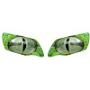 Perforated 2019-CURRENT HONDA TALON 1000 HEADLIGHT GRAPHICS GREEN REPTILE EYE
