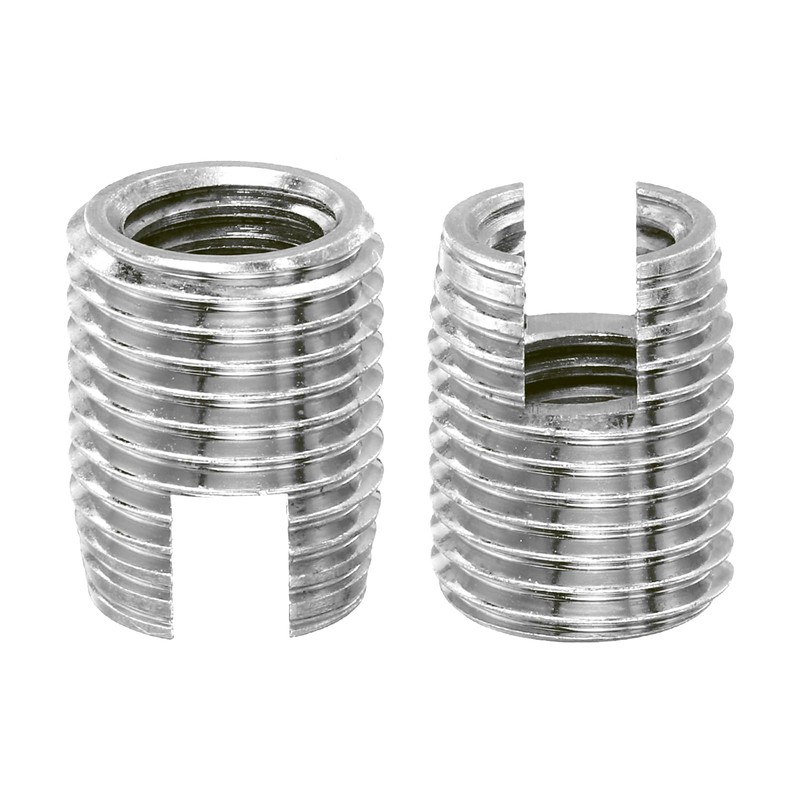 QUARKZMAN Self Tapping Thread Inserts, 5 Pieces Female Thread M10-1.5