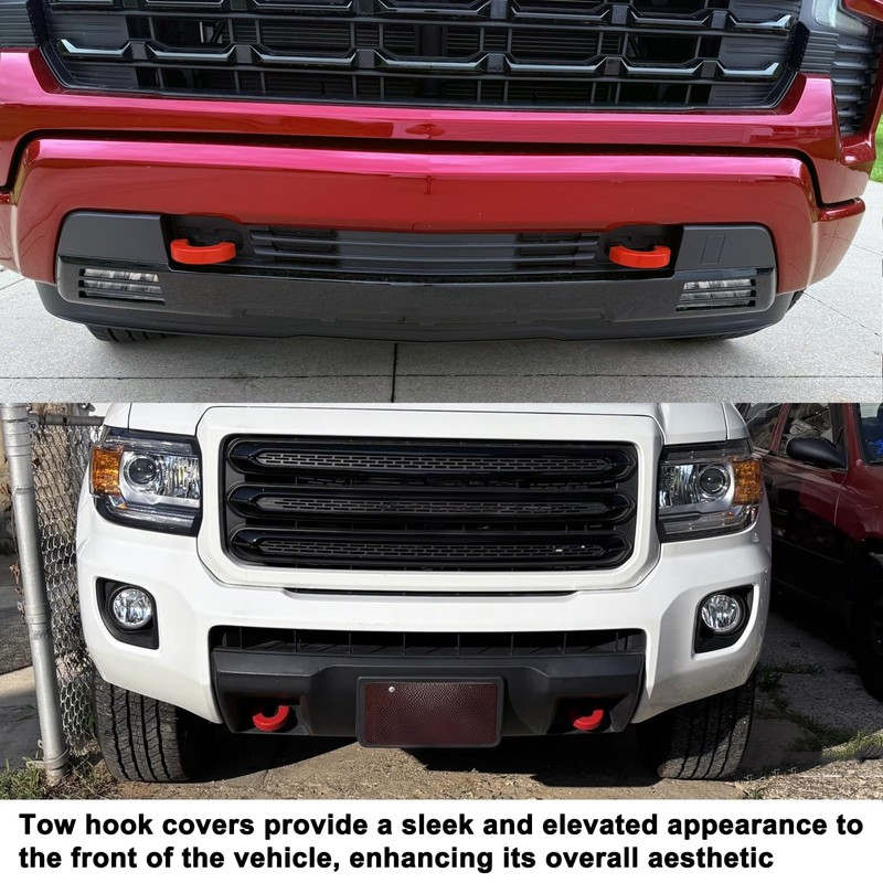 Tow Hook Covers Fit for GMC Sierra 1500 2019-2026