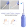 TURMZPY Portable Bidet 600ml Travel Bidet Plastic EVA Bottle Personal