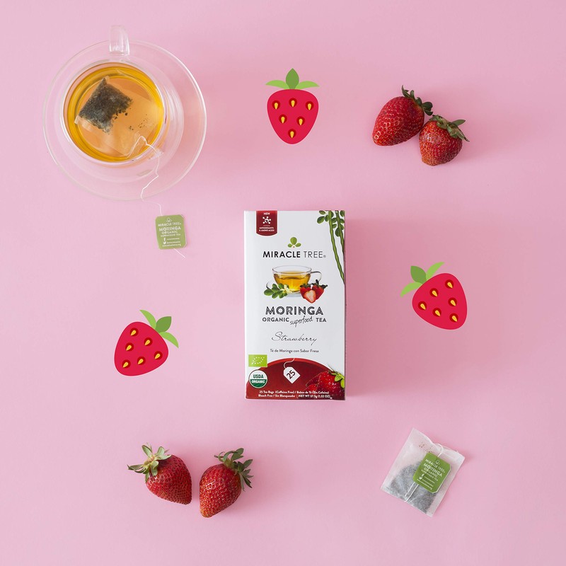Miracle Tree - 3 Count of Organic Moringa Superfood Tea,