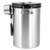 Stainless Steel Coffee Bean Airtight Canister Tea Dried Fruits Storage