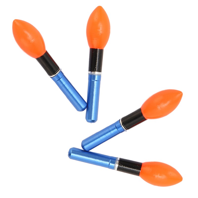 4pcs Bobber Light Glow Sticks Reusable Bulb Type Electronic Fishing