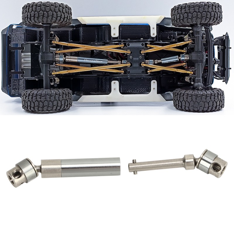 RC Car Drive Shaft Metal Middle Transmission Shaft Replacement for