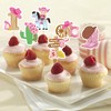 Foowztao 36Pcs My First Rodeo Cowboy 1st Birthday Cupcake Toppers