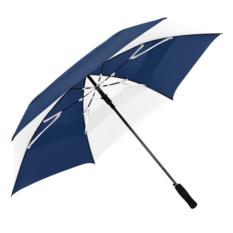 ShedRain Golf Umbrella, 62-Inch Canopy, Auto Open, Wind-Resistant Golf Umbrella