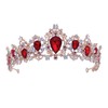 Frcolor Wedding Royal Tiara Crown Bridal Crystal Tiara Crown for