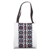 Retro Ukraine Vyshyvanka Style Vintage 30s Geometric Pattern Tote Bag