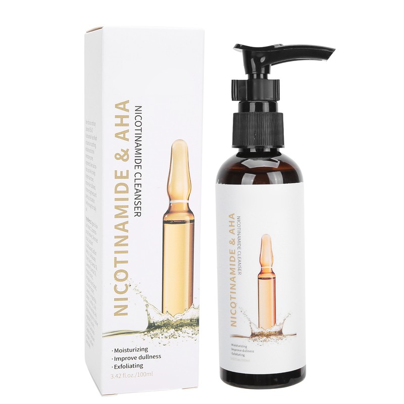 100ml Nicotinamide Facial Cleanser Deep Cleansing Oil Control Acne Removal