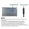 Electric Bike Motor Controller 15A Brushless Square Wave Controller with