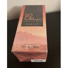Hollister So Cal Sunset Eau De Cologne Spray for Men 1.7 Oz / 50 mL