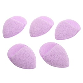 Vaguelly 5pcs Exfoliating Scrubber Gloves Reusable Facial Cleansing Mitts for Gentle Makeup Removal Soft Skin Friendly for Daily Skincare Routine Travel