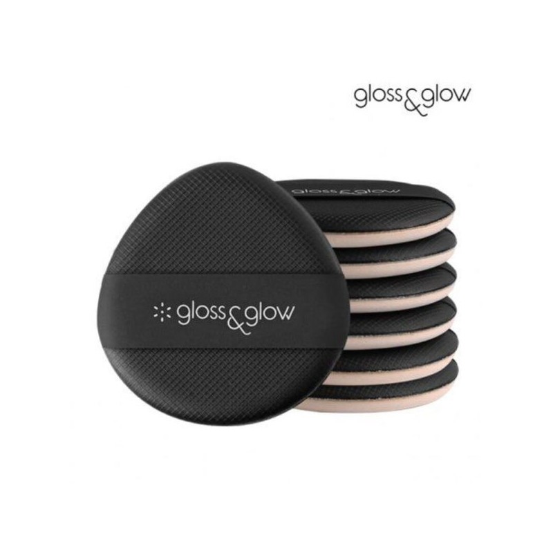 glossnglow 포인트엣지 에어쿠션 퍼프 7P GlossNGlow Point Edge Air Cushion