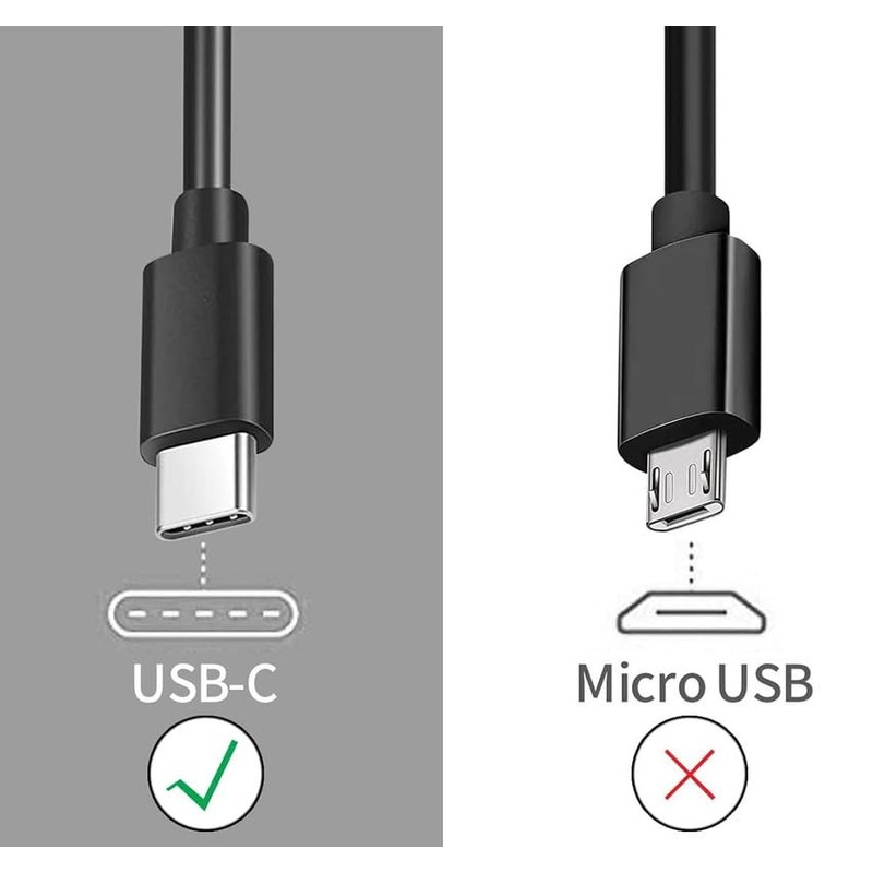 Guy-Tech USB-C 5V AC/DC Adapter Compatible for NIIMBOT B21 B21S