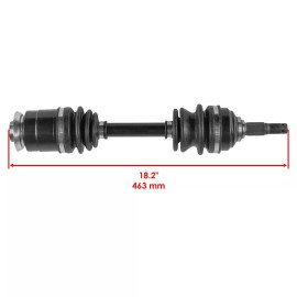 Caltric Rear Left And Right Axles for Arctic Cat 300 2X4 4X4 1998 1999 2000 2001 2002
