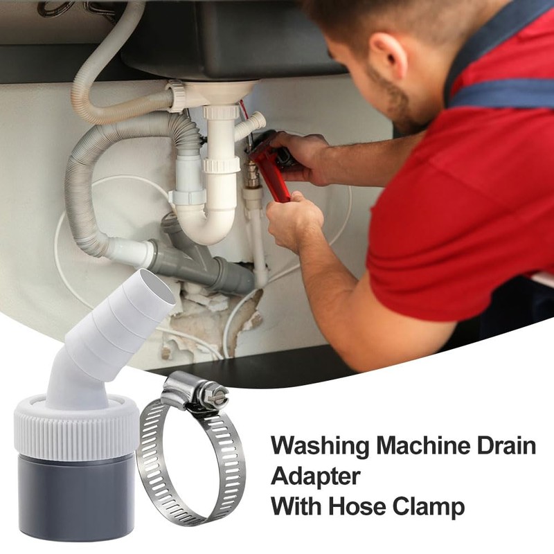 Washing Machine Drain Adapter, Dishwasher and Washing Machine Drain Adapter