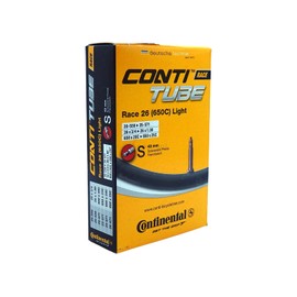 pneugo! Continental Bicycle Inner Tubes 26 Inch Sclaverand 20-559/25-571 (Race Light) + 3 Tyre Levers Set of 2