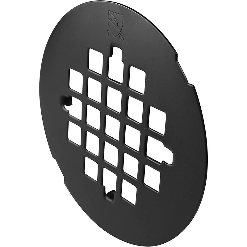 Westbrass A206P-62 2" No-Caulk PVC Compression Shower Drain with 4-1/4"