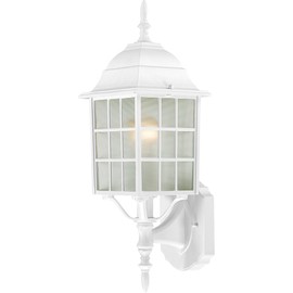 Satco - Adams - 1 Light - 18" Outdoor Wall W/Frosted Glass